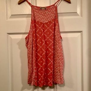 Lucky brand tangerine blouse